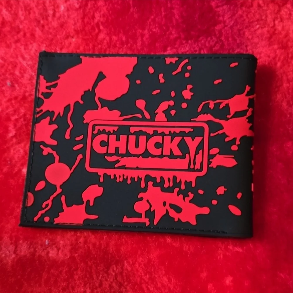 New chucky Halloween horror billfold wallet
